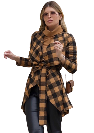 Flannel coat