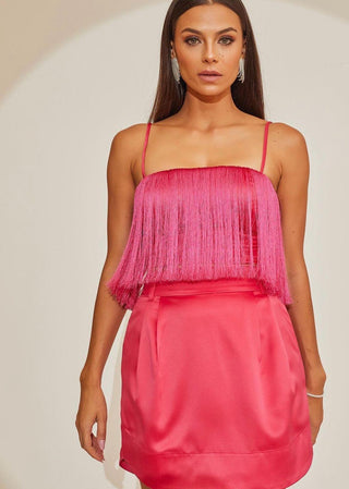Pink dress set