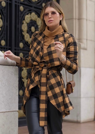 Flannel coat