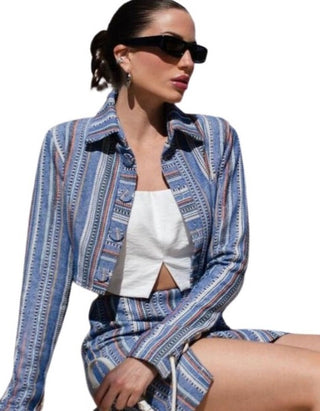 Beach Vibe, Crop Jacket