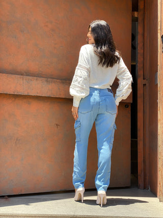 Cargo jeans no