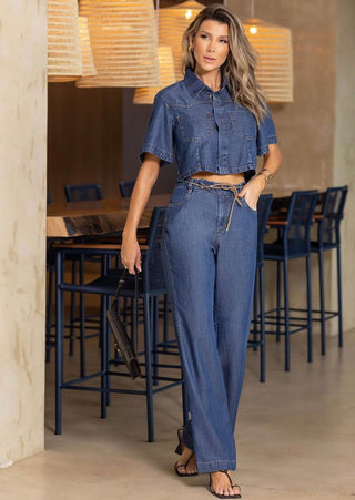 Blu Two Piece Set